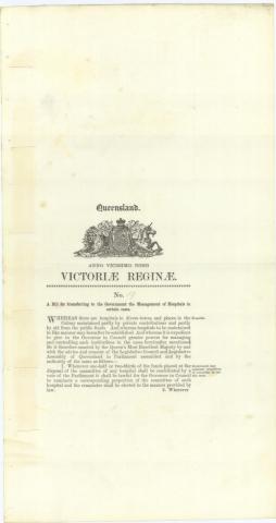 The Hospitals Act of 1865