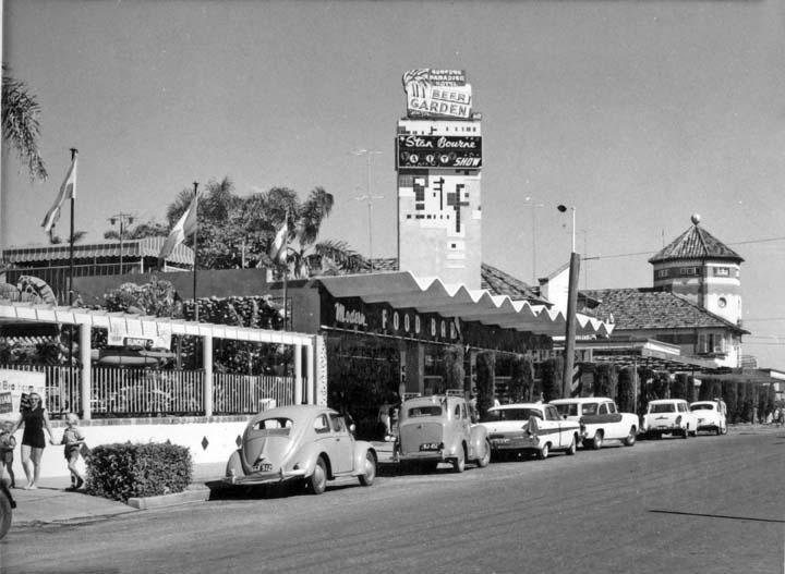 Cavill Avenue in the 1960s