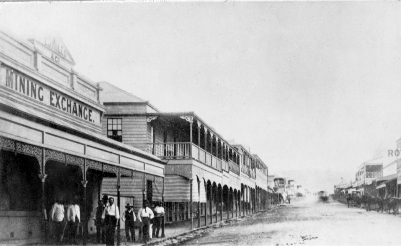 View of Mosman Street, Charters Towers, c1888