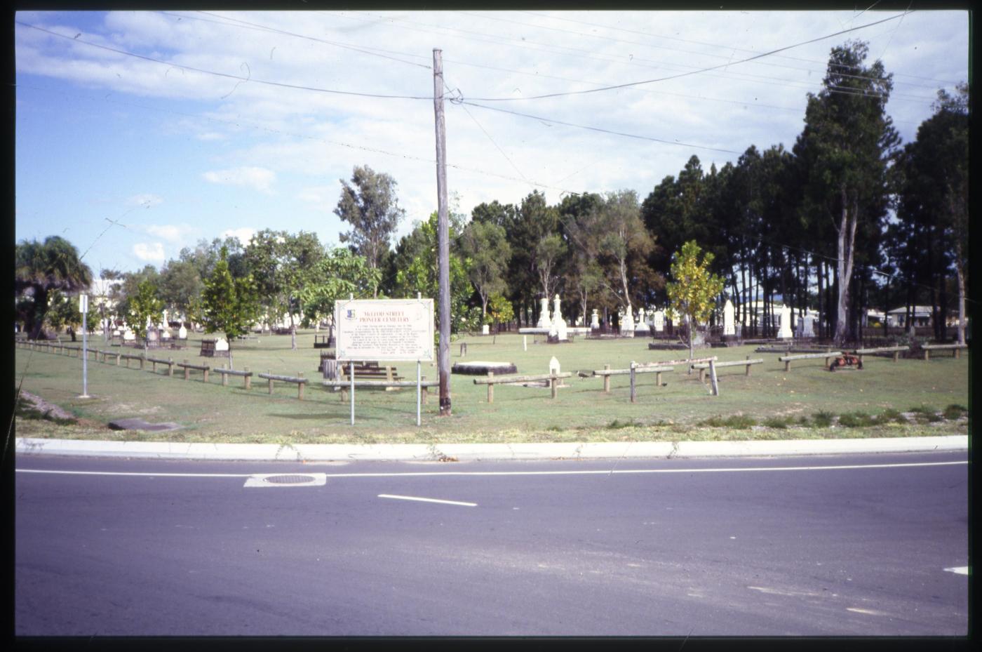 Cairns Pioneer Cemetery from the North