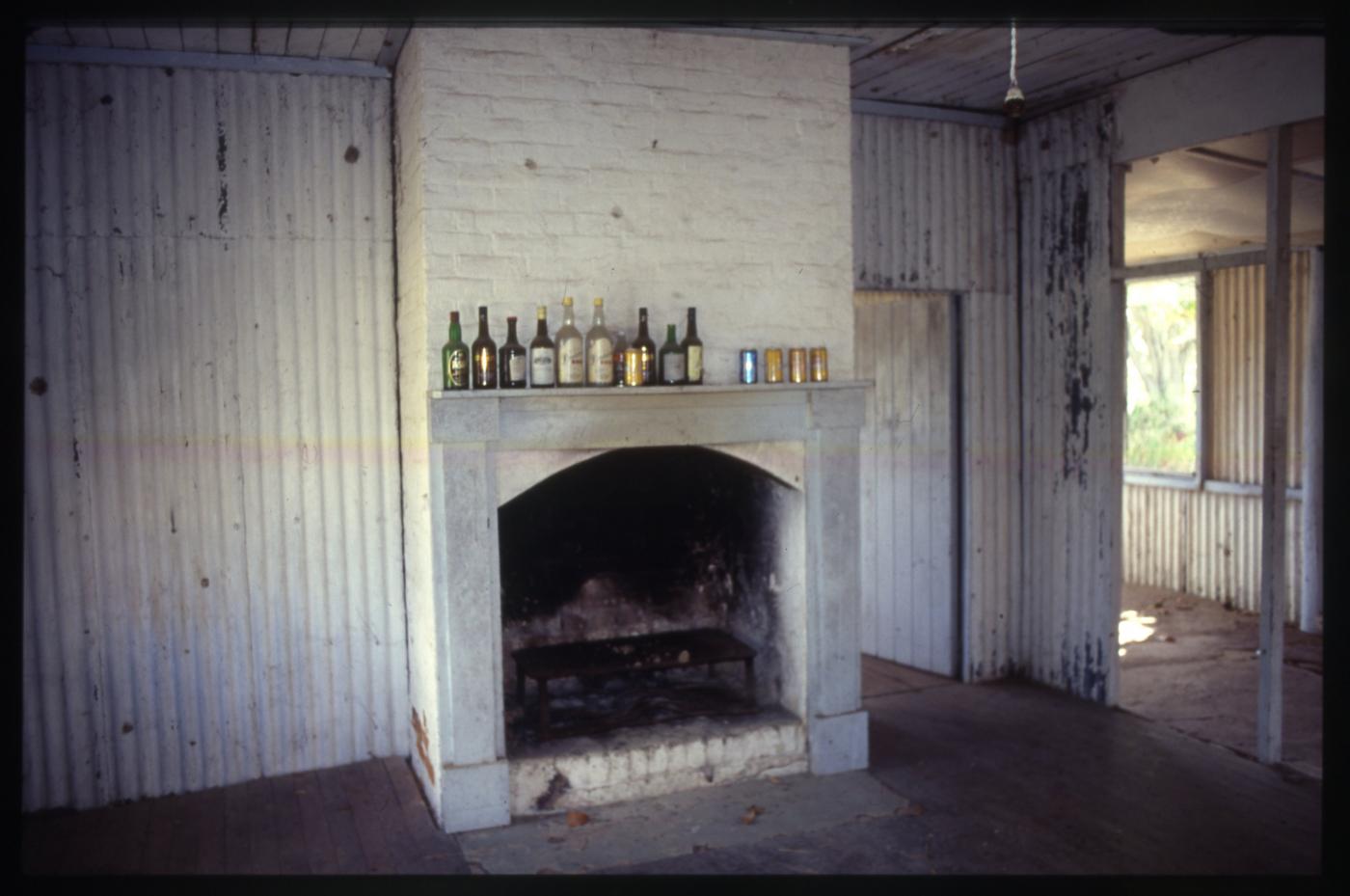 Glengarry Homestead: Kitchen fireplace