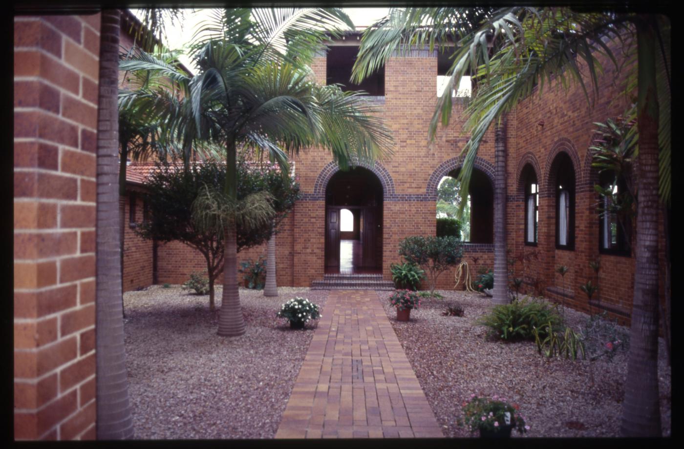 Nazareth House: Courtyard