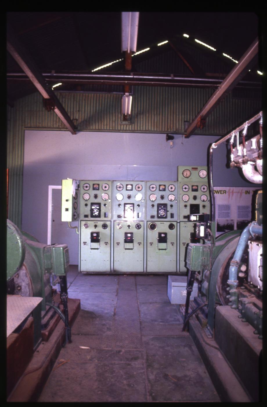 Powerhouse, Winton: Control panel