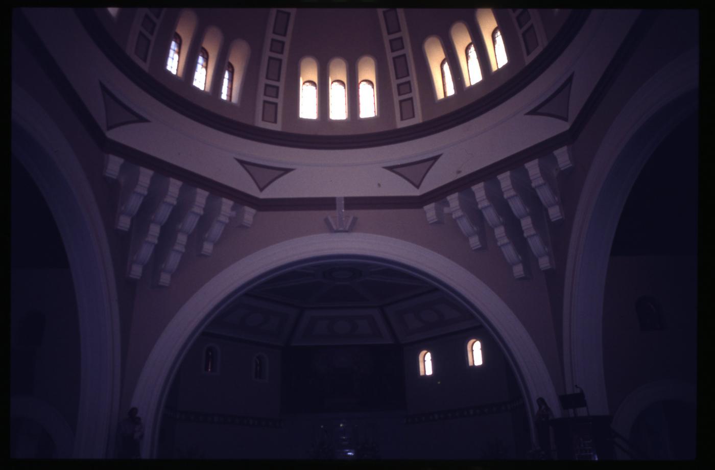 Corpus Christi Church: interior of dome