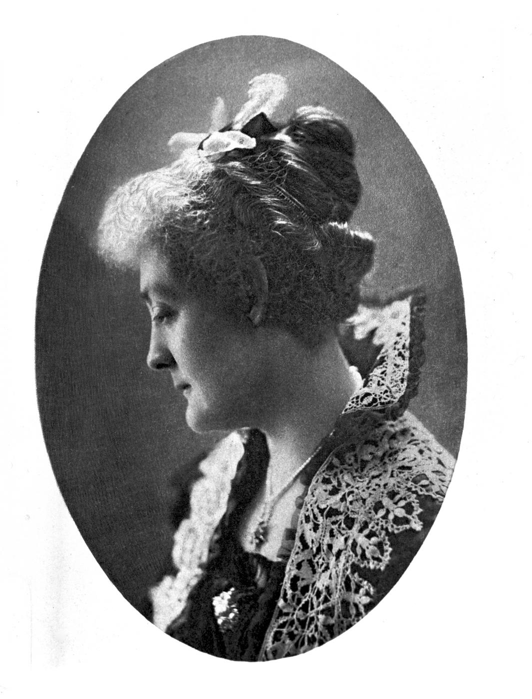 Portrait of the novelist Rosa Praed.