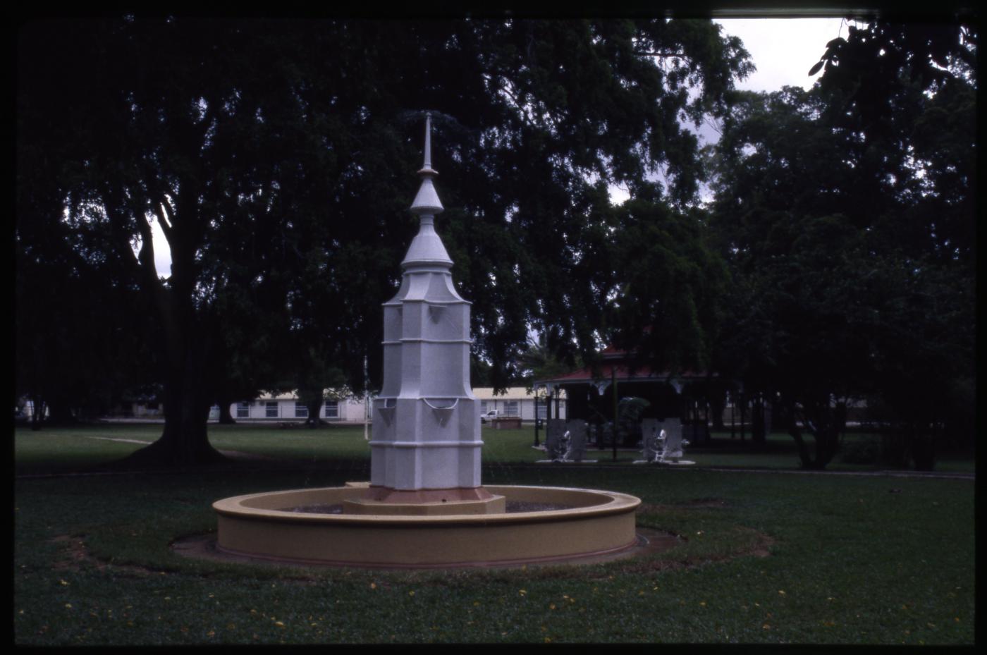 Charters Towers Centenary Fountain Lissner Park 