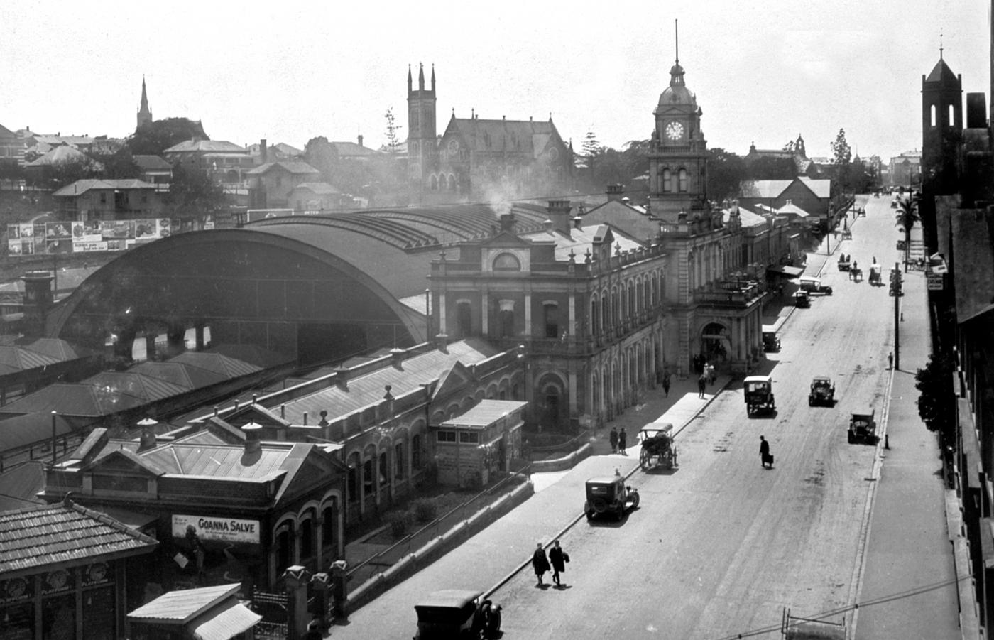 Central Railway Station , Ann Street, Brisbane, October 1926