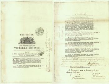 Unoccupied Crown Lands Occupation Act of 1860, (Top 150 #7)