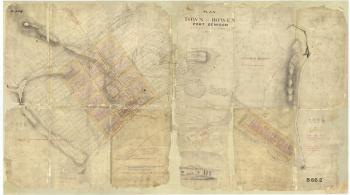 Plan of the Town of Bowen, Port Denison, District of Kennedy, by Clarendon Stuart